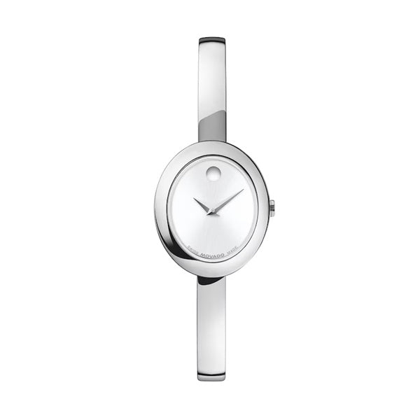 Movado Museum Bangle 25.5mm Swiss Quartz Watch. 0608070