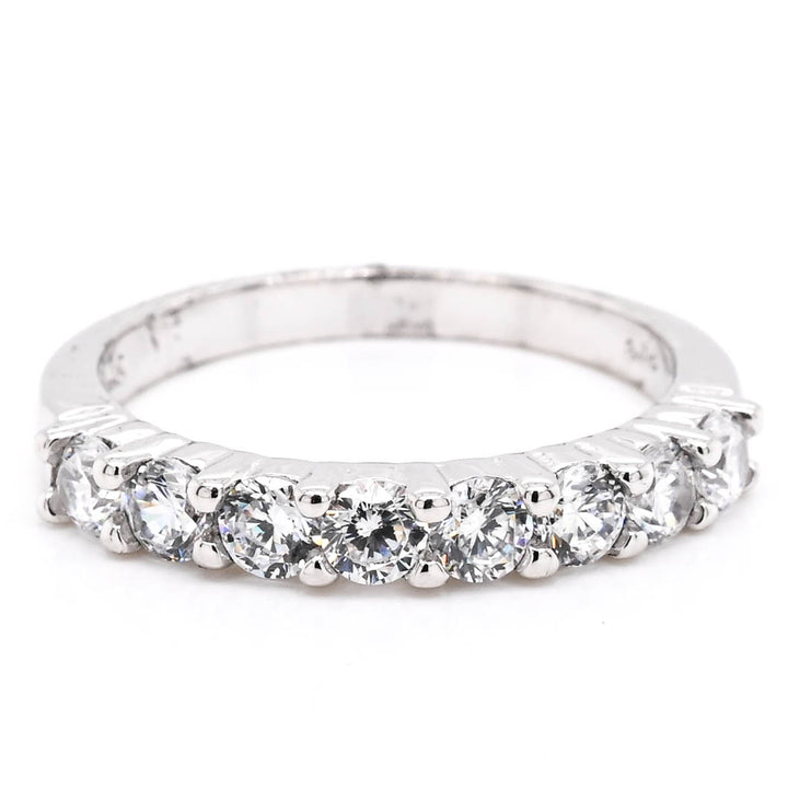 Sterling Silver  C.Z Ring.