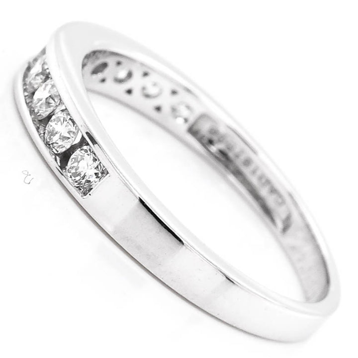 "Fire & Ice" 14KT White Gold 0.51CTW  Canadian Diamond Band.