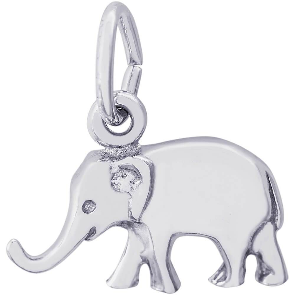 Rembrandt Sterling Silver Elephant Charm.