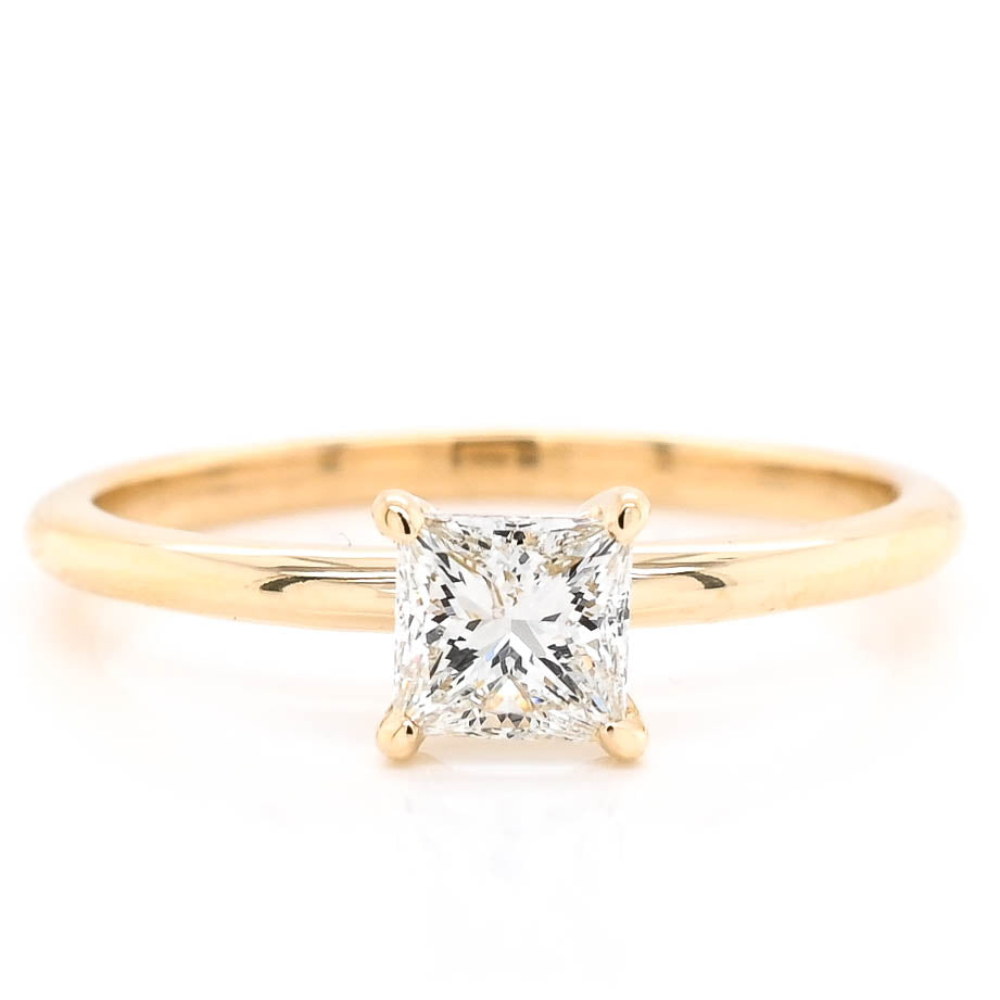 Graziella Originals Diamond Engagement Ring. 0.50CT SI2 - H Center Diamond.