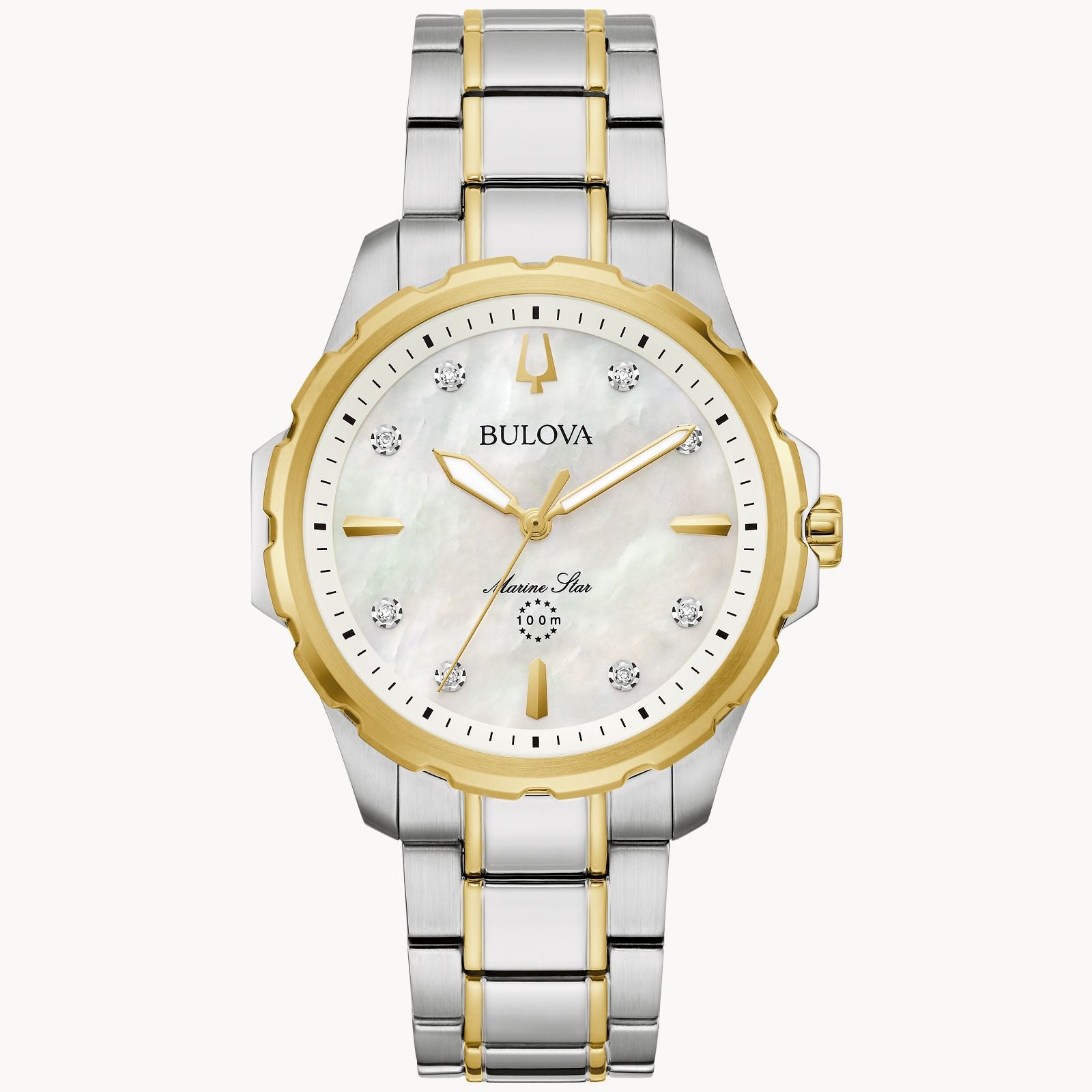 Bulova watch gold and silver hotsell