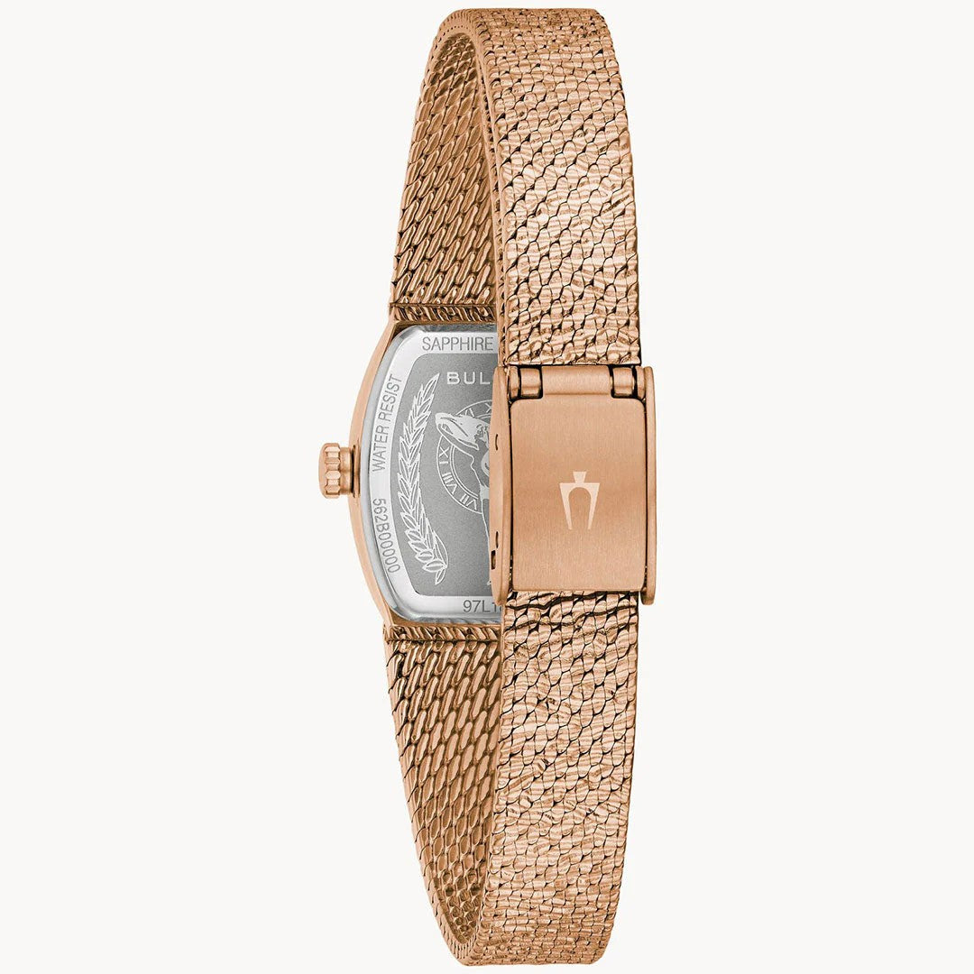 Bulova Goddess Of time 17MM Quartz Watch. 97L185