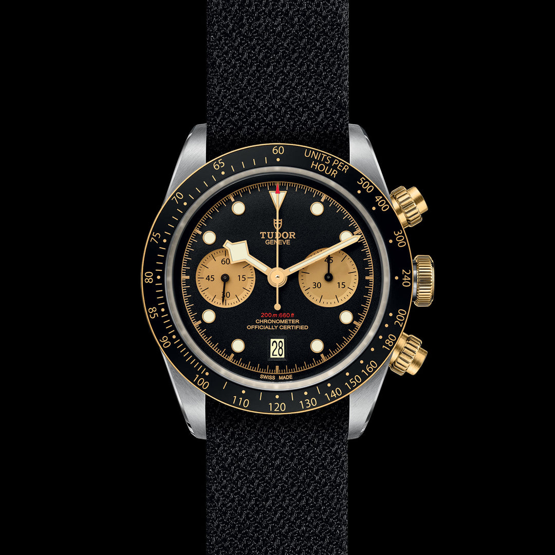 Tudor Black Bay Chrono S&G Watch - M79363N-0003 - 41mm steel case