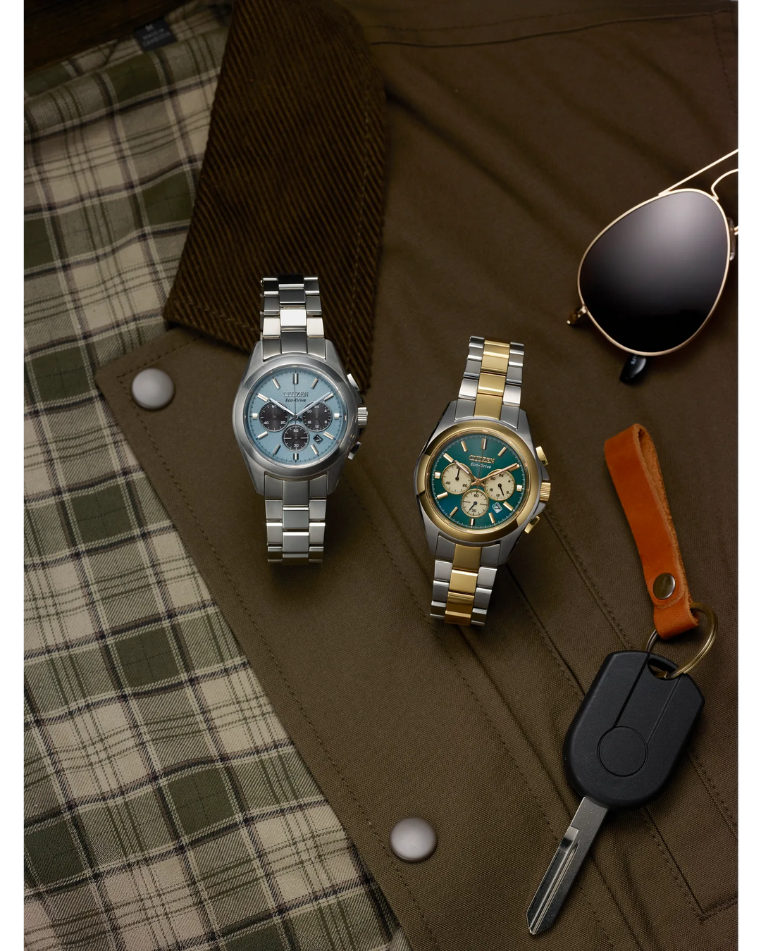 Citizen Sport Luxury 40.5mm Eco-Drive Watch. CA4680-55L