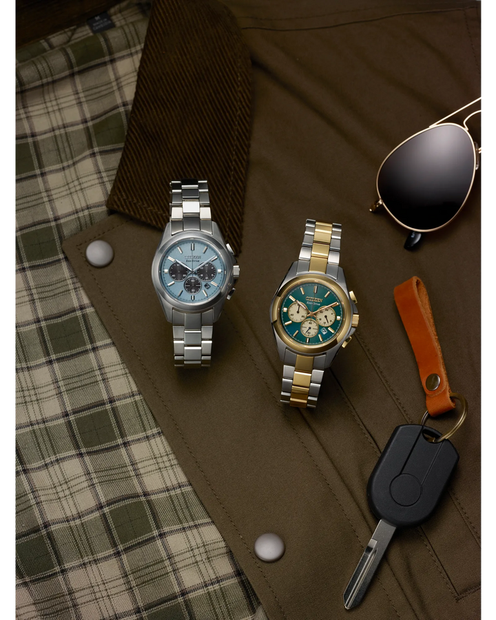 Citizen Sport Luxury 40.5mm Eco-Drive Watch. CA4680-55L