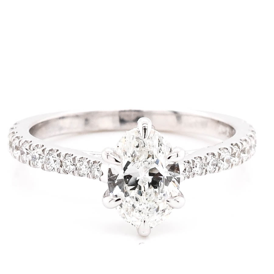 graziella Graziella Originals Diamond Engagement Ring. 1.31CTW SI3 - D Center Diamond