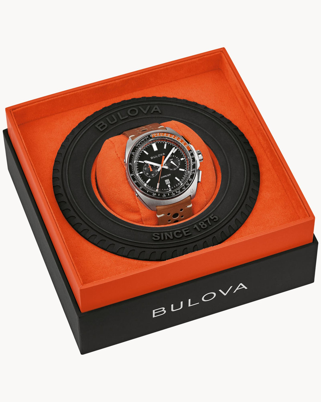 Bulova Racer 42mm Quartz Watch. 98B427