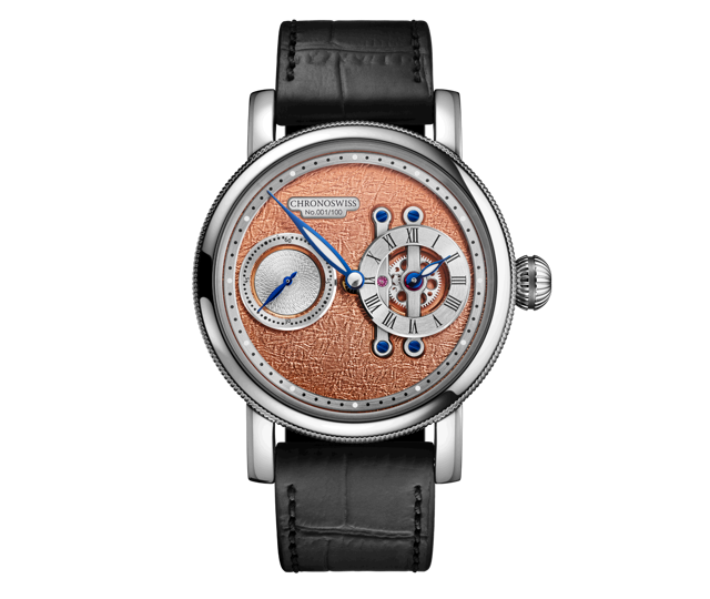 Chronoswiss Strike Two Terra 40mm Automatic Watch. CH5023-BRSI