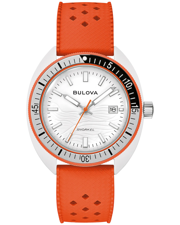 Bulova Snorkel Clownfish 41mm Quartz Watch. 98B448