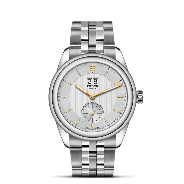 Tudor Glamour Watch - M57100-0002 - 42mm steel case