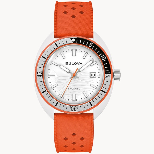 Bulova Snorkel Clownfish 41mm Quartz Watch. 98B448