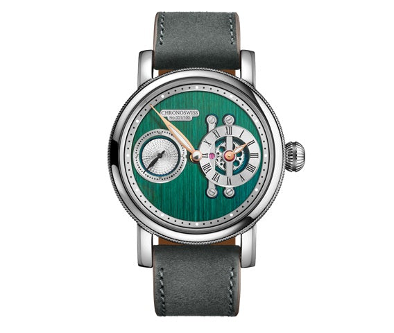 Chronoswiss Strike Two Highland 40mm Automatic Watch. CH-5023-GRSI/39-2