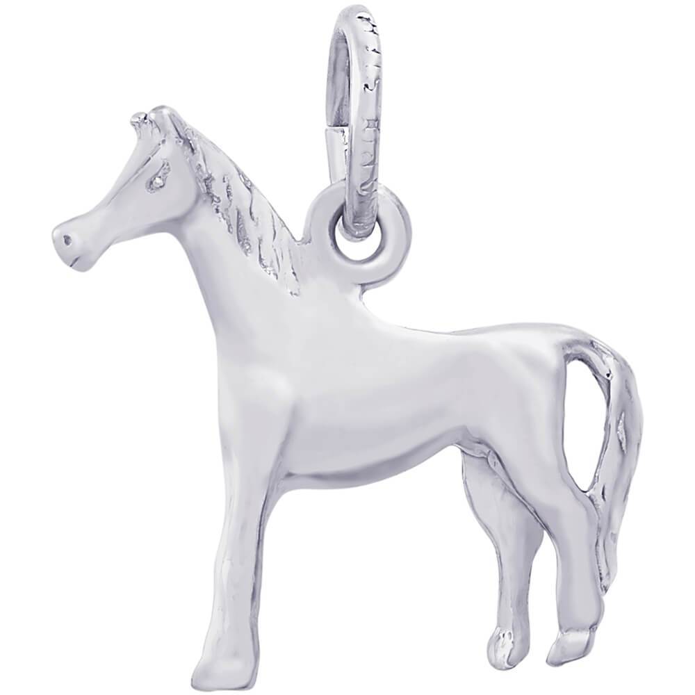 Rembrandt Sterling Silver Horse Charm.