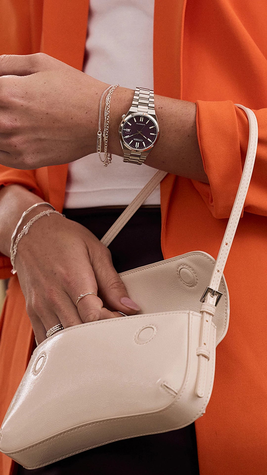 Citizen TSUYOSA 37mm Automatic Watch. NJ0200-50W