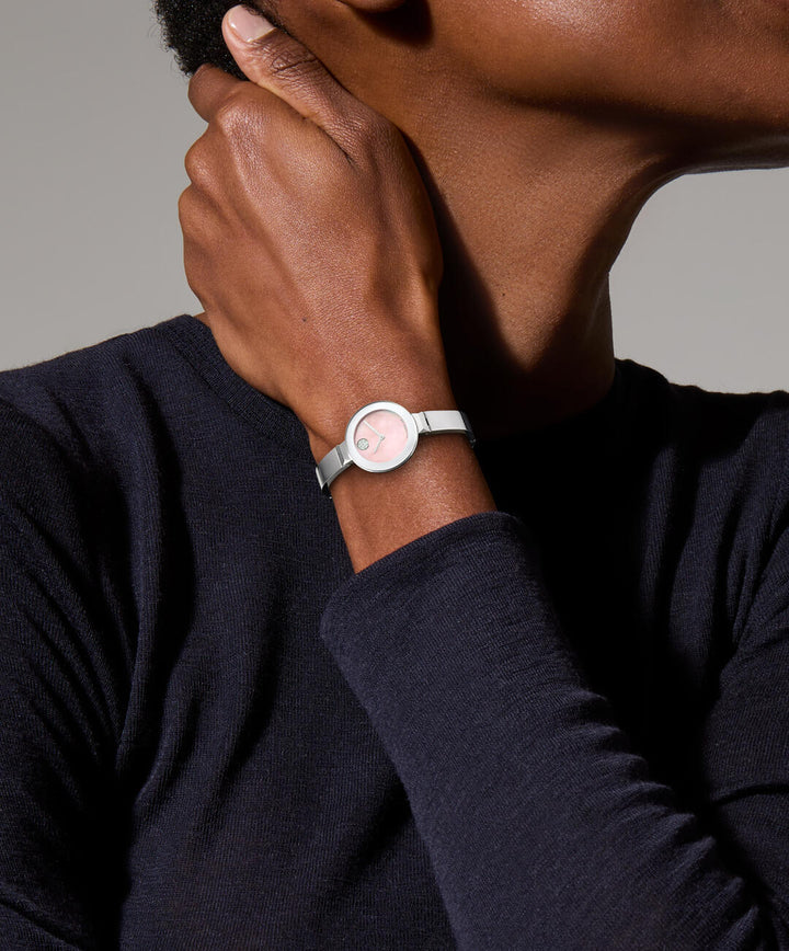 Movado Bold Bangle 28mm Swiss Quartz Watch. 3601178