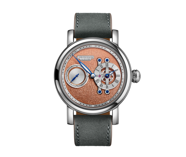 Chronoswiss Strike Two Terra 40mm Automatic Watch. CH5023-BRSI