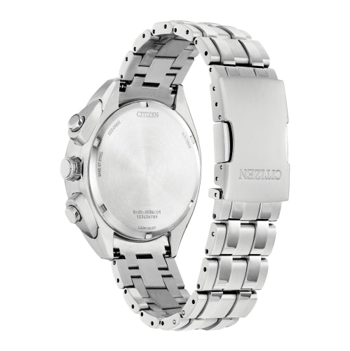 Citizen Carson 43mm Chronograph Eco-Drive Watch. CA4540-54E