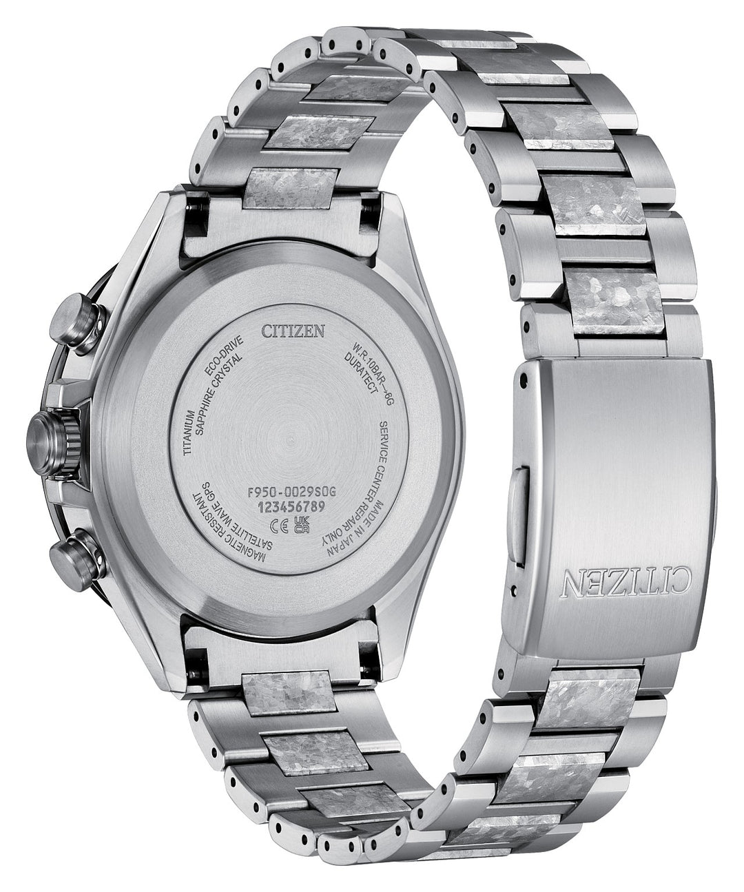 Citizen ATTESA Platinum Shine 44.6mm Eco-Drive Watch. CC4076-65A