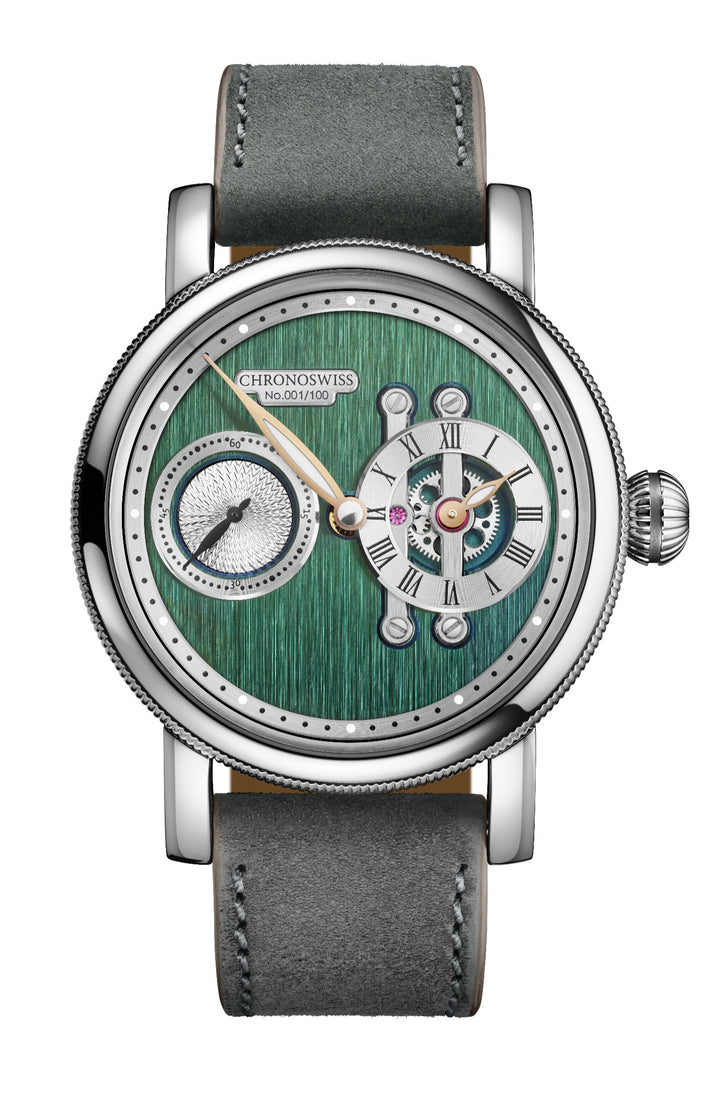 Chronoswiss Strike Two Highland 40mm Automatic Watch. CH-5023-GRSI/39-2