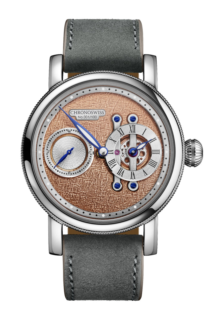 Chronoswiss Strike Two Terra 40mm Automatic Watch. CH5023-BRSI