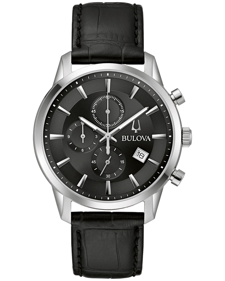 Bulova Sutton 41mm Chronograph Quartz Watch. 96B403