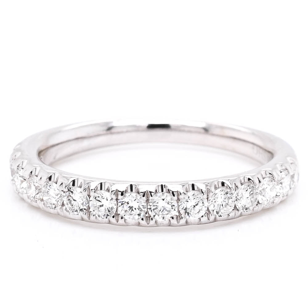 graziella 14KT White Gold 0.51CTW Diamond Wedding Band
