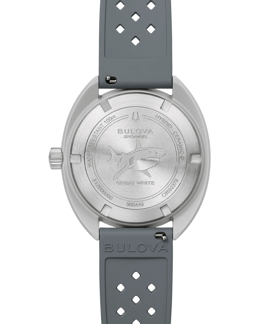 Bulova Snorkel Great White Shark 41mm Quartz Watch. 98B449