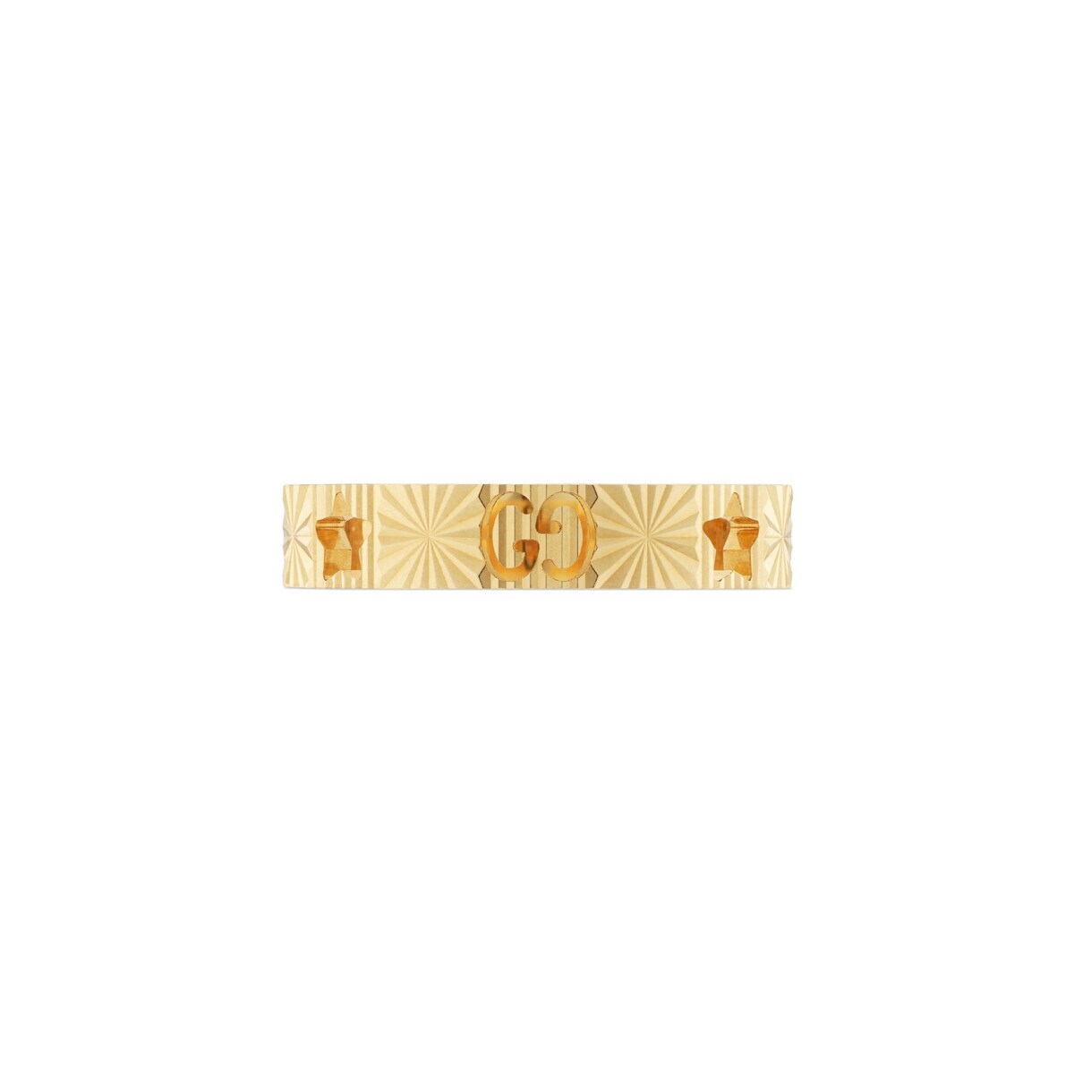 graziella 18KT Yellow Gold 4mm Iconic Star Ring
