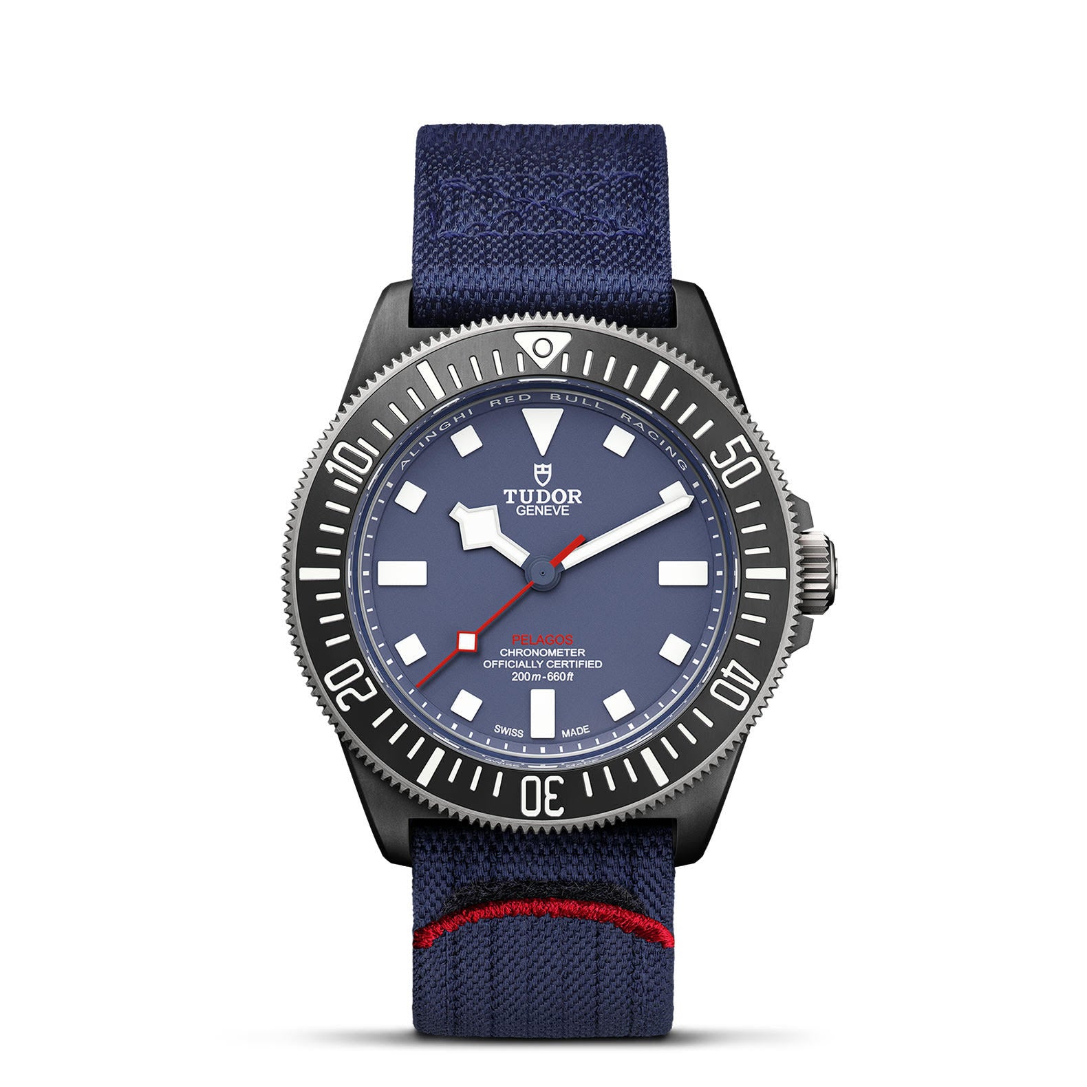 Tudor Pelagos FXD Watch M25707KN 0001 Titanium bezel black carbon insert
