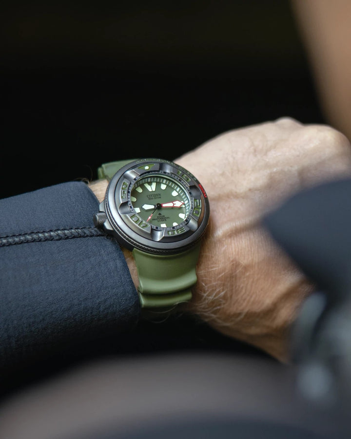 Citizen Promaster Dive "Ecozilla" 48mm Eco-Drive Watch. BJ8057-09X