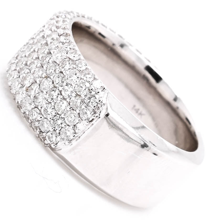 14KT White Gold 1.94CTW Diamond Celebration Ring.