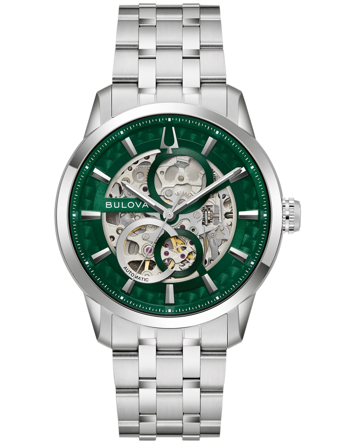 Bulova Sutton 40mm Automatic Watch. 96A329