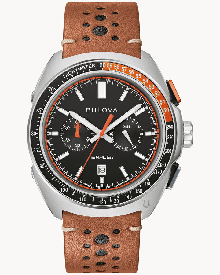 Bulova Racer 42mm Quartz Watch. 98B427