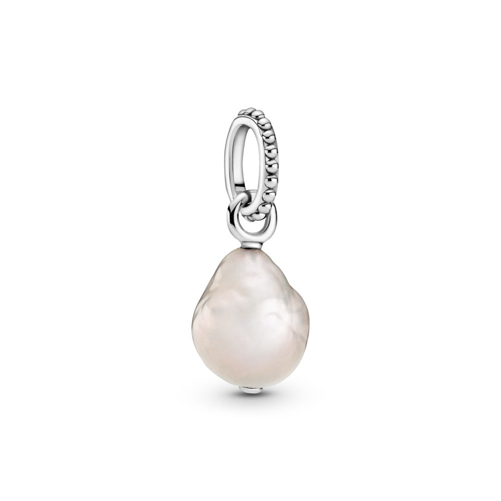 Pandora Treated Freshwater Cultured Baroque Pearl Pendant