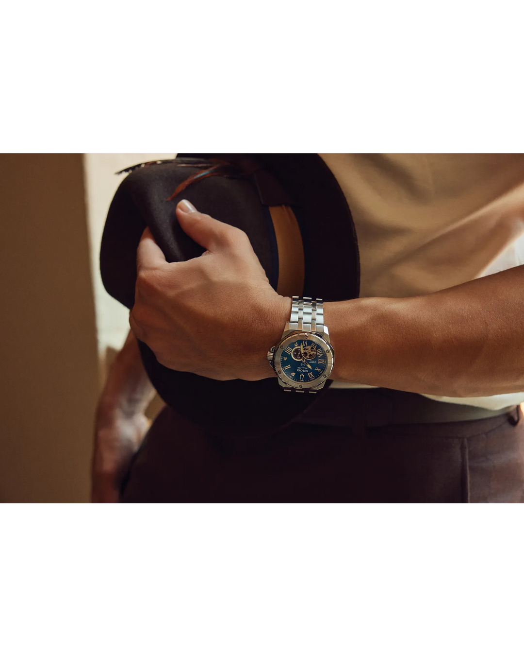 Buova Marine Star 45.5mm Automatic divers Watch.98D184