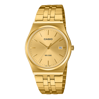 Casio Vintage Analog Watch. MTPB145GC-9A