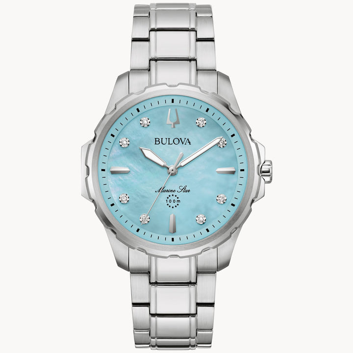 Bulova Marine Star 36mm Quartz Watch. 96P248