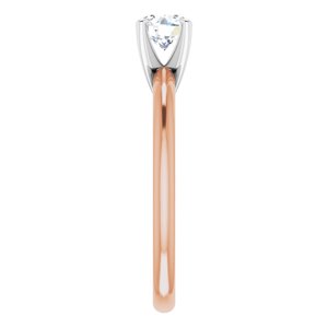 Graziella Originals Diamond Engagement Ring - 0.50CTW GIA Certified SI-2 G Centre Diamond
