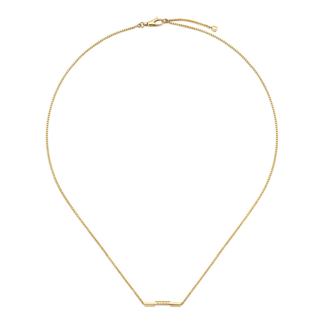 Gucci Link to Love necklace with 'Gucci' bar