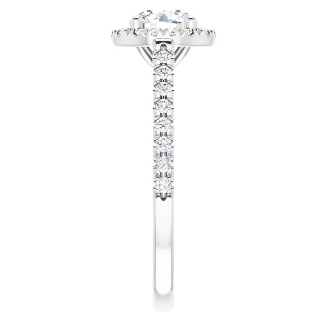 Graziella Originals Diamond Engagement Ring. 1.00CTW SI2 - E Center Diamond.